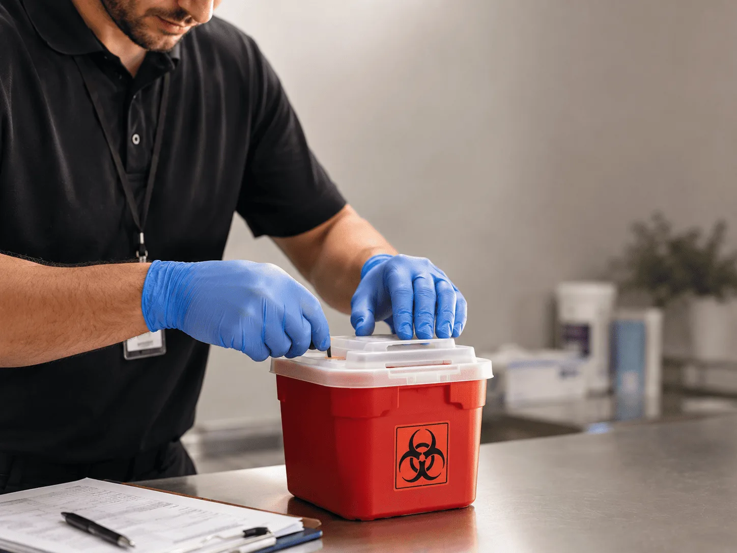 Why choose Sharps Waste Disposal in Lamoure, ND
